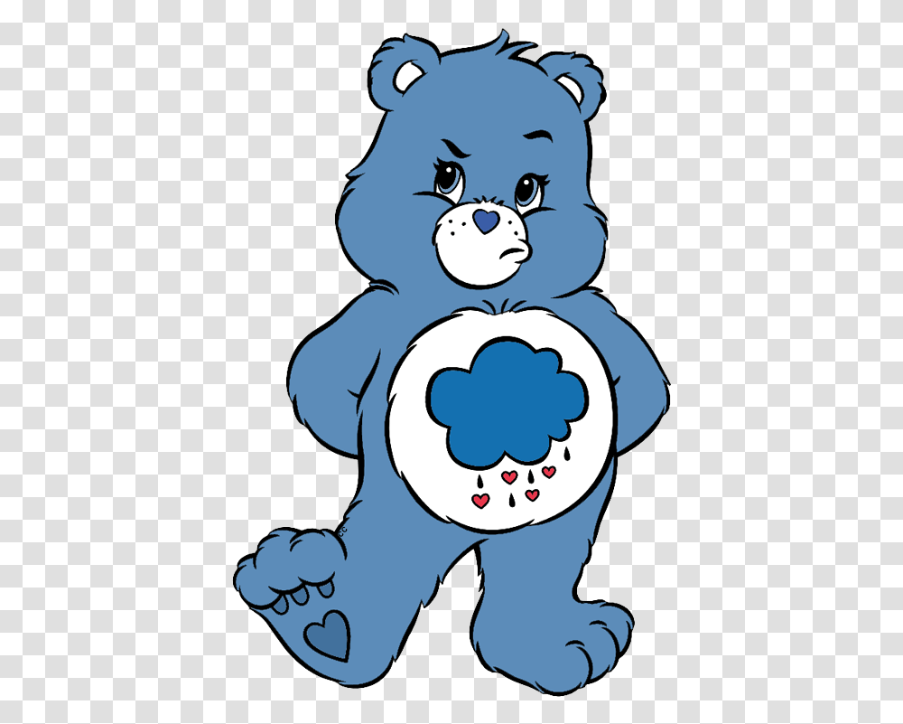 Grumpy Original Care Bears, Giant Panda, Wildlife, Mammal, Animal Transparent Png