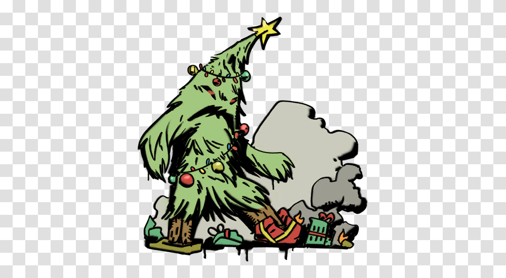 Grumpy Tree Spray Fortnite Wiki Fortnite, Plant, Ornament, Christmas Tree, Art Transparent Png