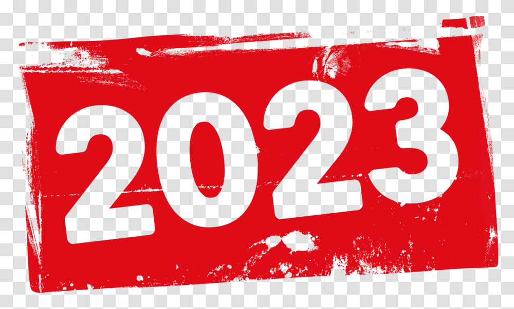 Grunge 2023 Label Psd Graphic Design, Number, Transportation Transparent Png