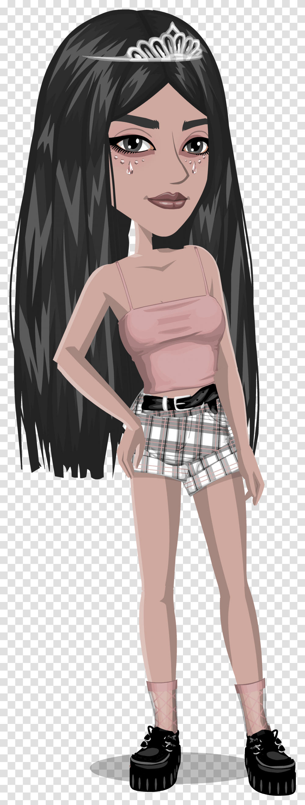 Grunge Aesthetic Msp Outfits, Shorts, Person, Plot Transparent Png