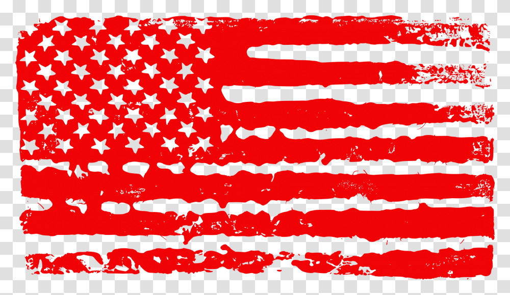 Grunge American Flag 3 Fort Sumter, Rug, Pillow Transparent Png