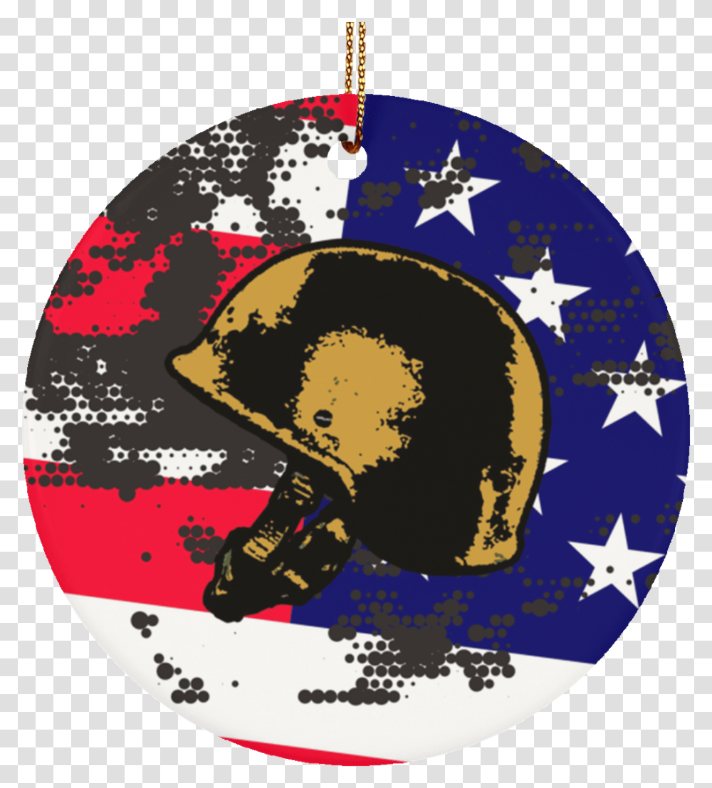 Grunge American Flag Us Flag Army Circle Ornaments Daytona Helmets, Astronomy, Disk, Dvd, Art Transparent Png