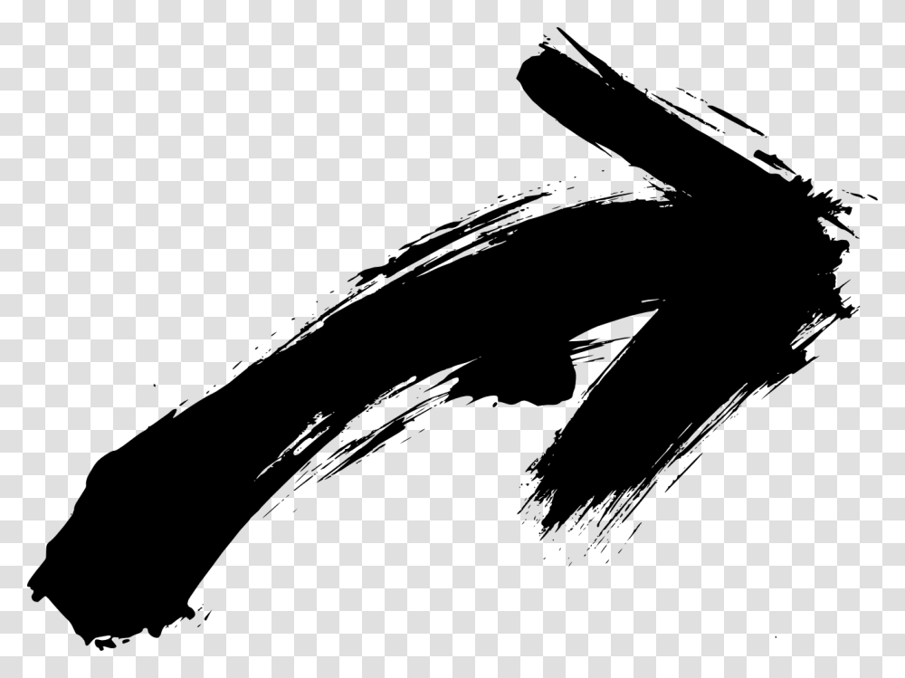 Grunge Arrow, Silhouette, Axe, Tool, Stencil Transparent Png