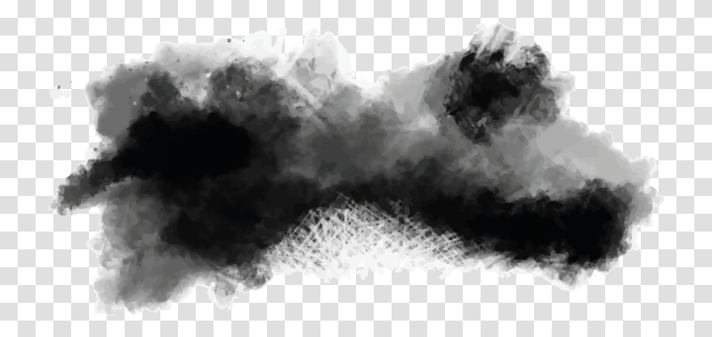 Grunge Brush Stroke Grunge Ink Splashes And Stains Smoke Brush Effect, Nature, Pollution, Outdoors, Sky Transparent Png
