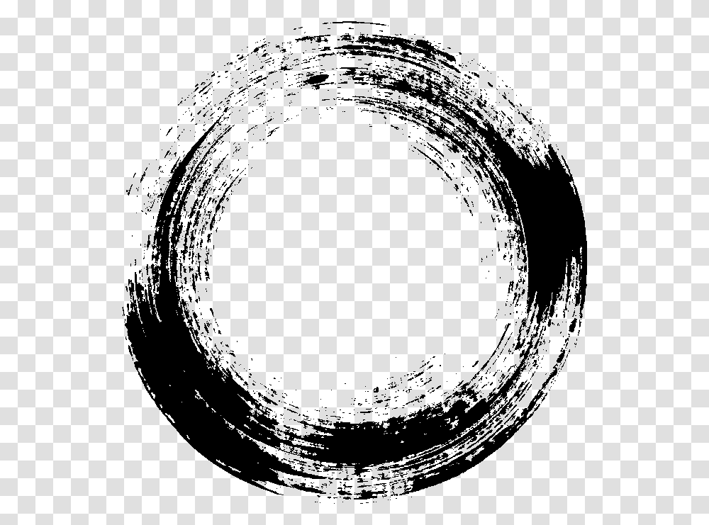 Grunge Circle Brush Stroke Round Brush Stroke Round Brush Circle, Pottery, Drawing Transparent Png