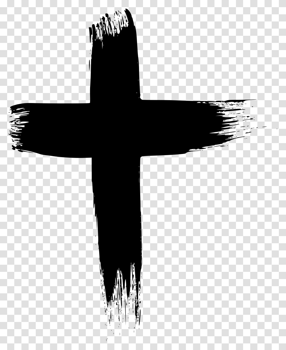 Grunge Cross, Gray, World Of Warcraft Transparent Png