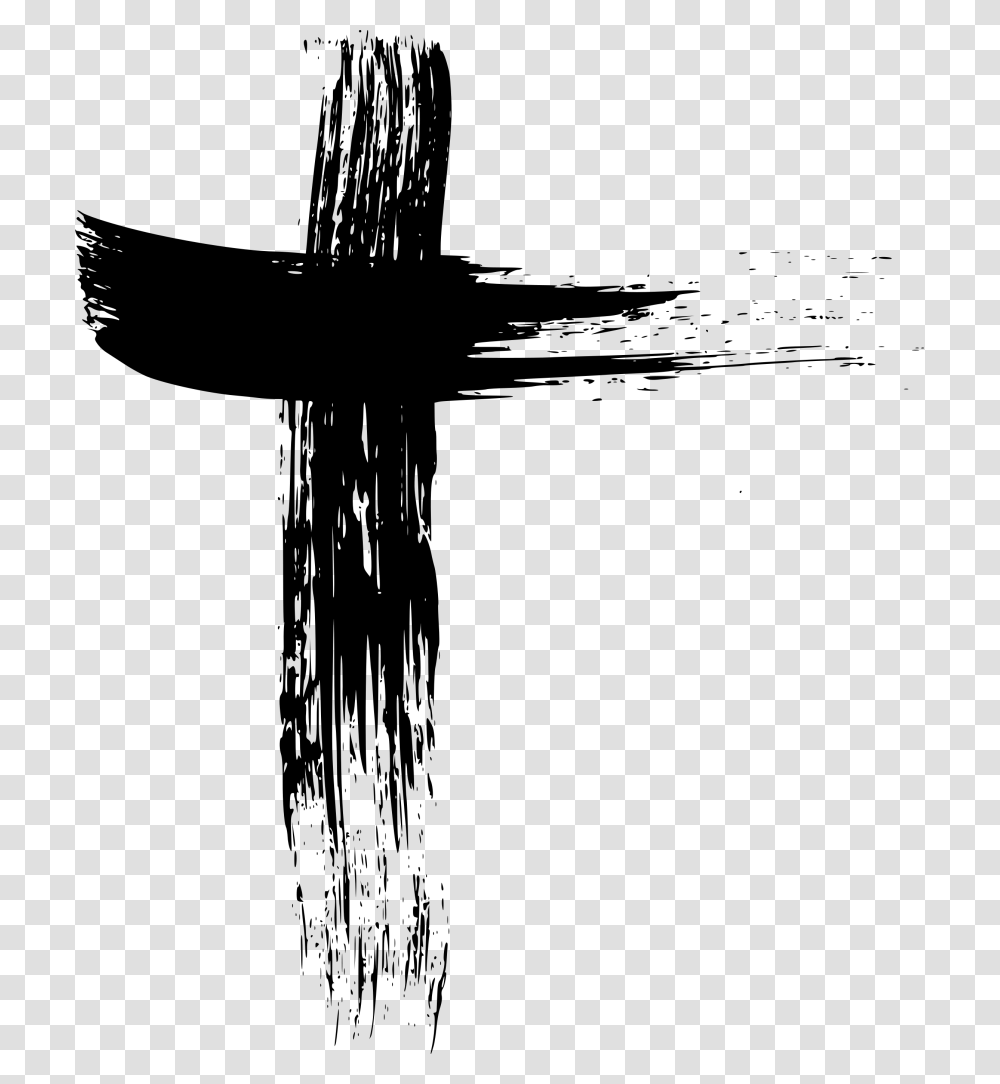 Grunge Overlay Grunge Cross, Crucifix, Utility Pole, Portrait Transparent Png