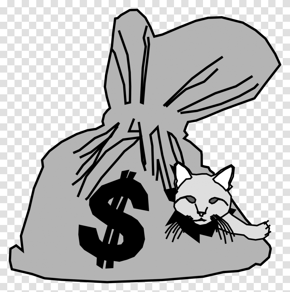 Grunge, Stencil, Bag, Animal, Sack Transparent Png