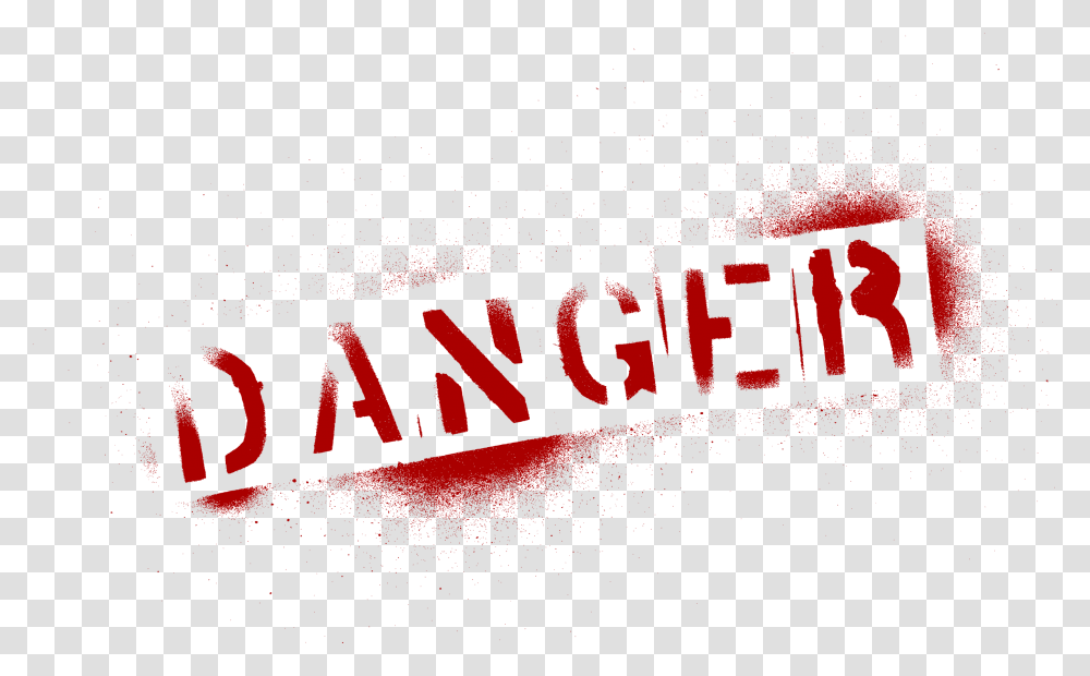 Grunge Word Danger Danger, Text, Alphabet, Logo, Symbol Transparent Png