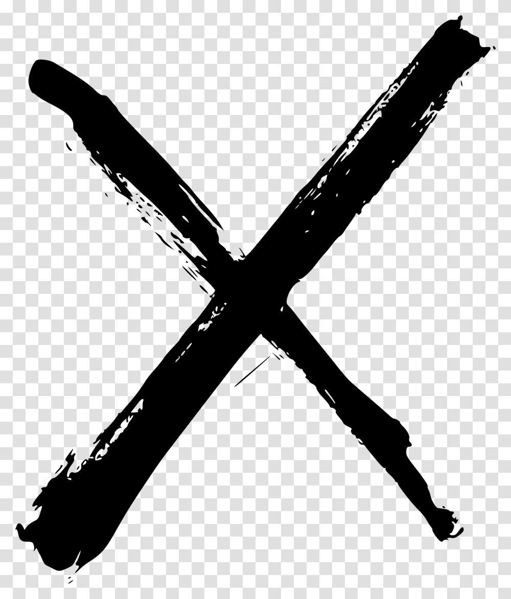 Grunge X, Gray, World Of Warcraft Transparent Png