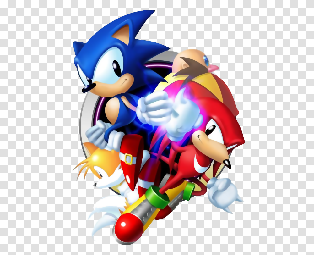 Grupo Sonic And Knuckles Art, Toy, Super Mario Transparent Png