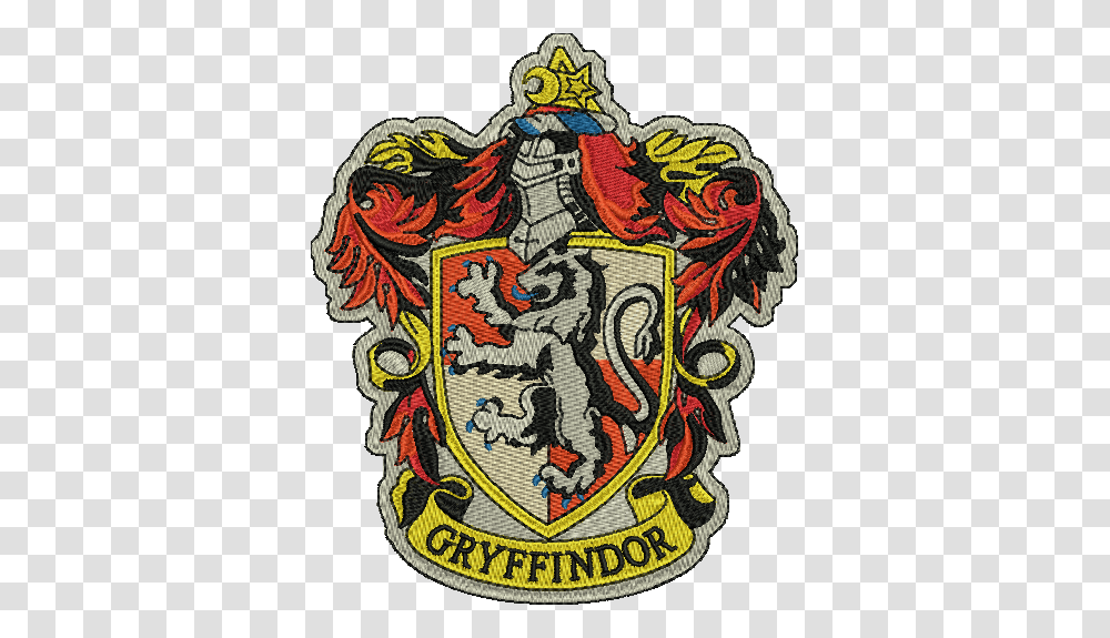 Gryffindor Harry Potter Embroidery Designs Instant Download, Rug, Logo, Trademark Transparent Png