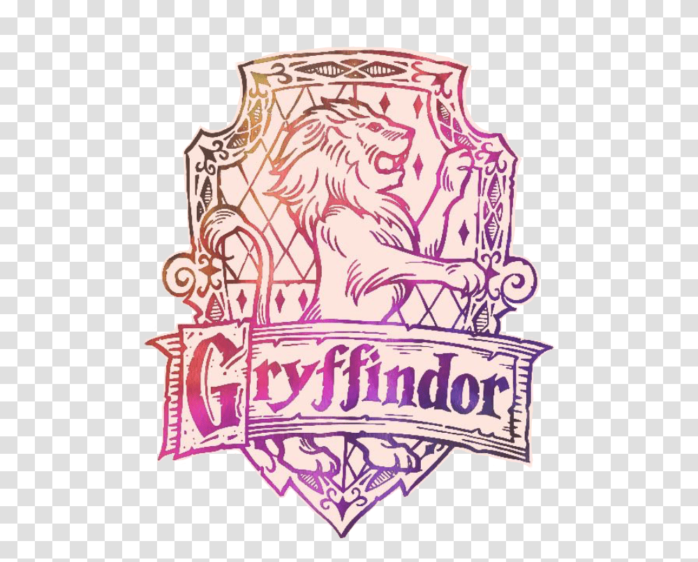 Gryffindor Harry Potter Freetoedit Harry Potter Gryffindor Pink, Drawing, Doodle, Leisure Activities Transparent Png