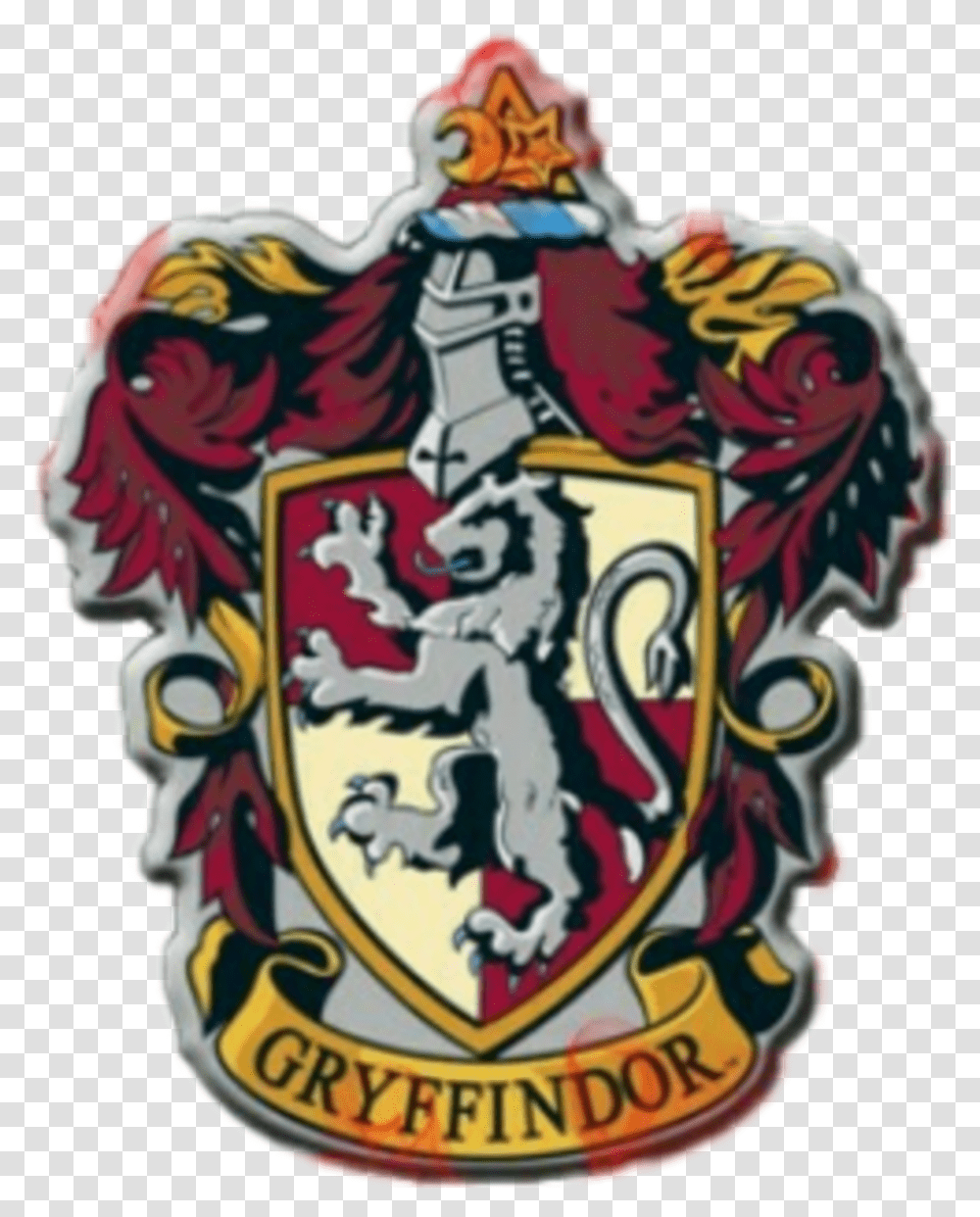 Gryffindor Logo Hogwarts Logogryffindor Harry Potter Gryffindor Crest Transparent Png