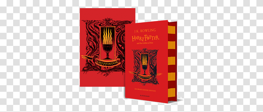 Gryffindor Pictures Posted Goblet Of Fire House Editions, Text, Book, Glass, Poster Transparent Png
