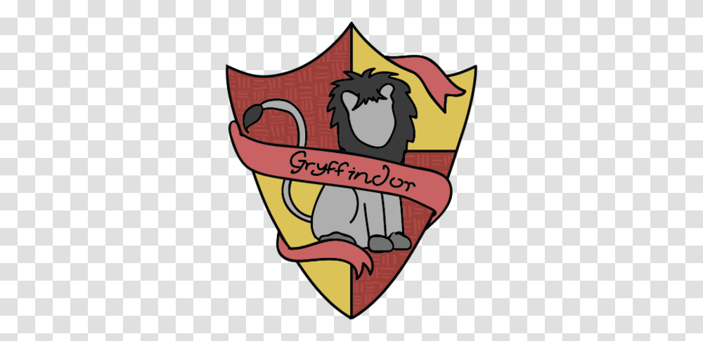 Gryffindor Things Hogwarts House Crest Cartoon, Poster, Advertisement, Christmas Stocking, Gift Transparent Png