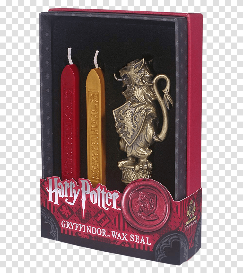 Gryffindor Wax Seal Box Set Harry Potter Wax Seal, Logo, Trademark, Book Transparent Png