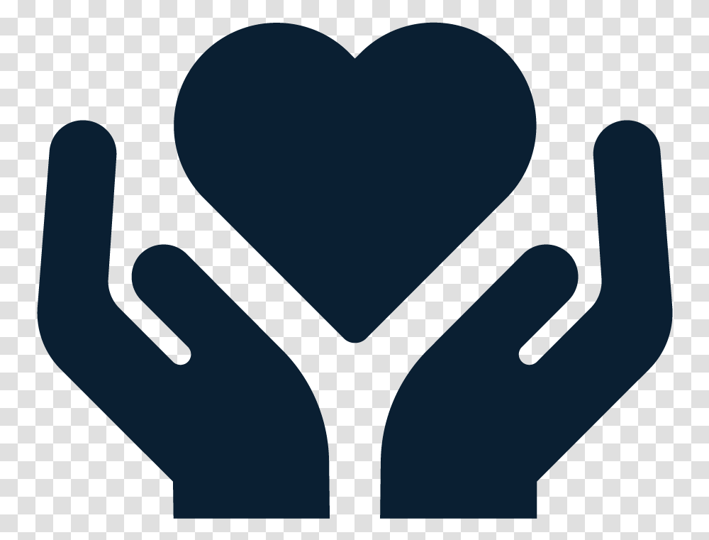 Gsb In The Community Language, Hand, Heart Transparent Png