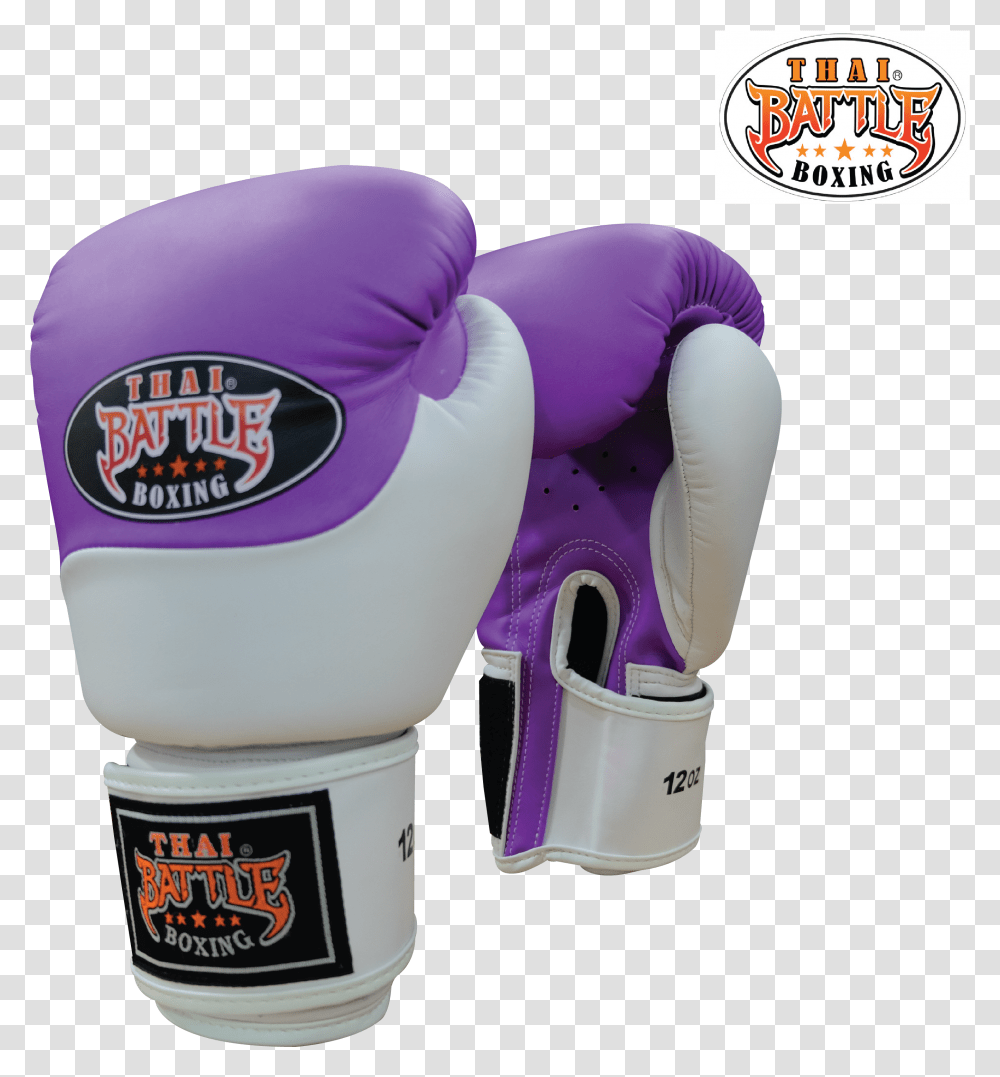 Gstb S11 Boxing Gloves 2 Tonessemi Leather Whitepurple Transparent Png