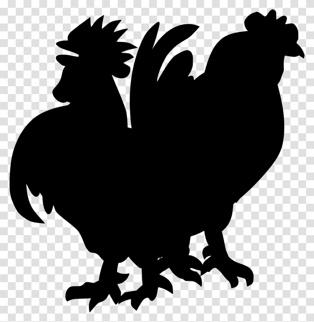 Gt Cock Chickens Hahn Farm, Gray, World Of Warcraft Transparent Png