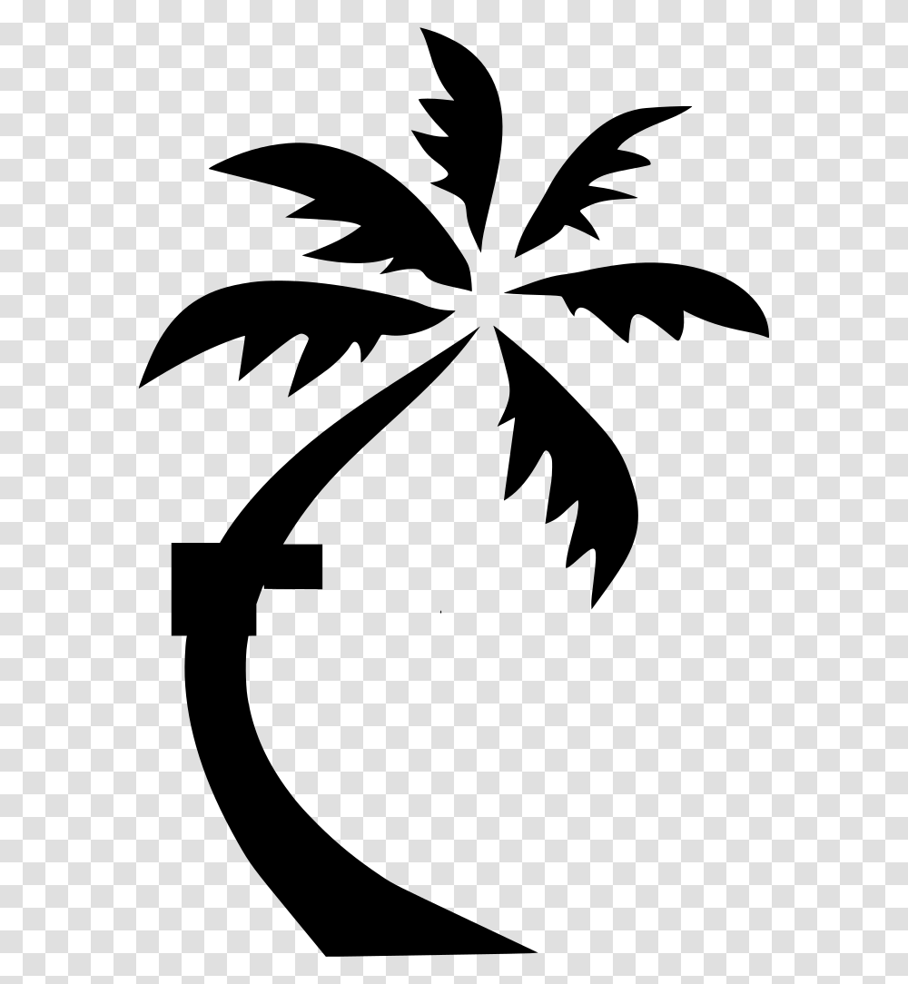 Gt Coconut Tree Tropical Hawaiian, Gray, World Of Warcraft Transparent Png