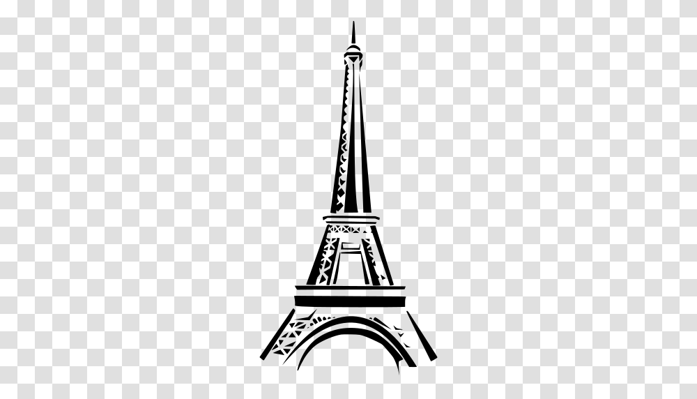 Gt Eiffel France Tower Famous, Gray, World Of Warcraft Transparent Png