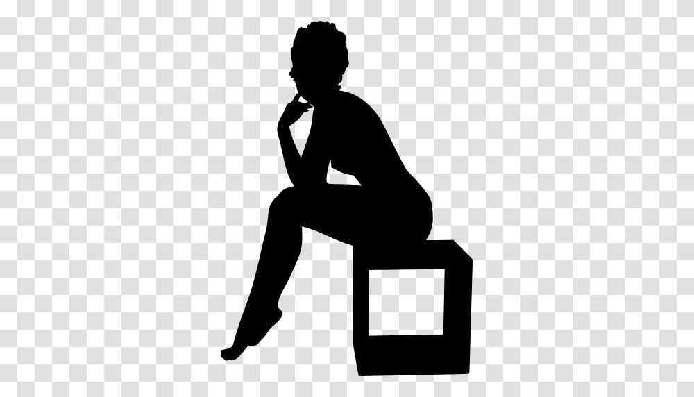 Gt Girl Woman Sitting Female, Gray, World Of Warcraft Transparent Png