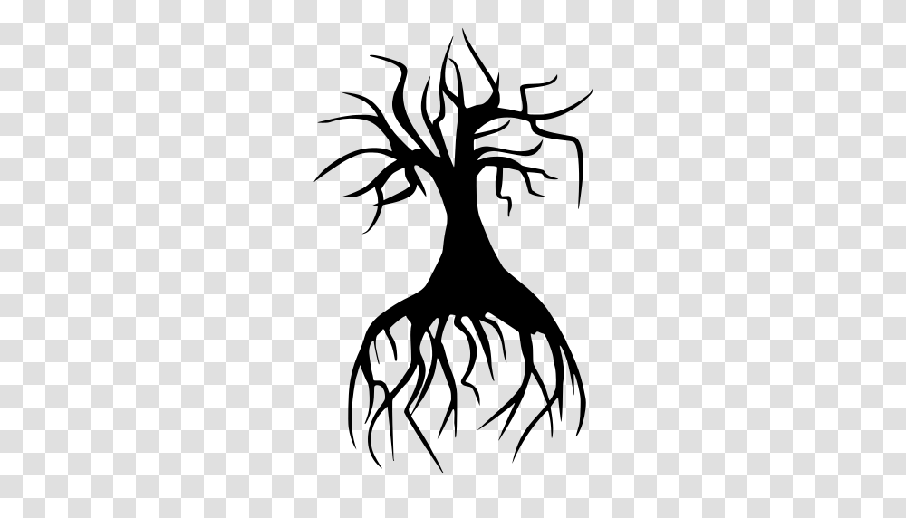 Gt Tree Spider Web Roots, Gray, World Of Warcraft Transparent Png