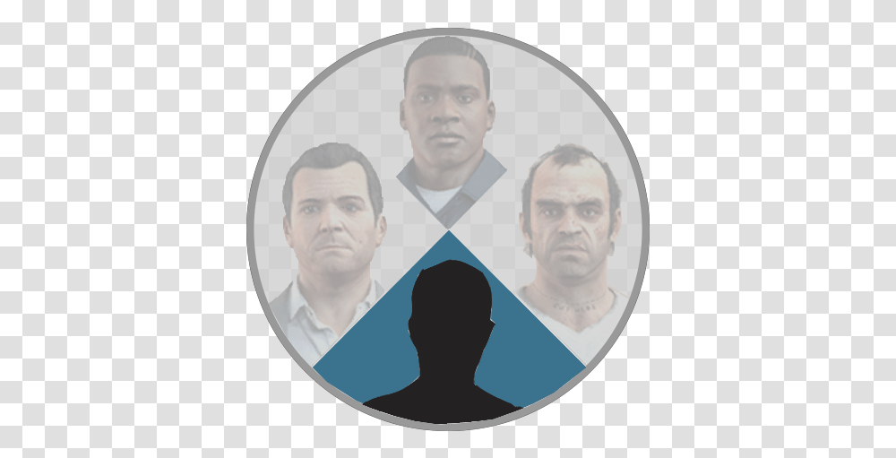 Gta 5 Character Icons Franklin Gta, Head, Face, Person, Text Transparent Png