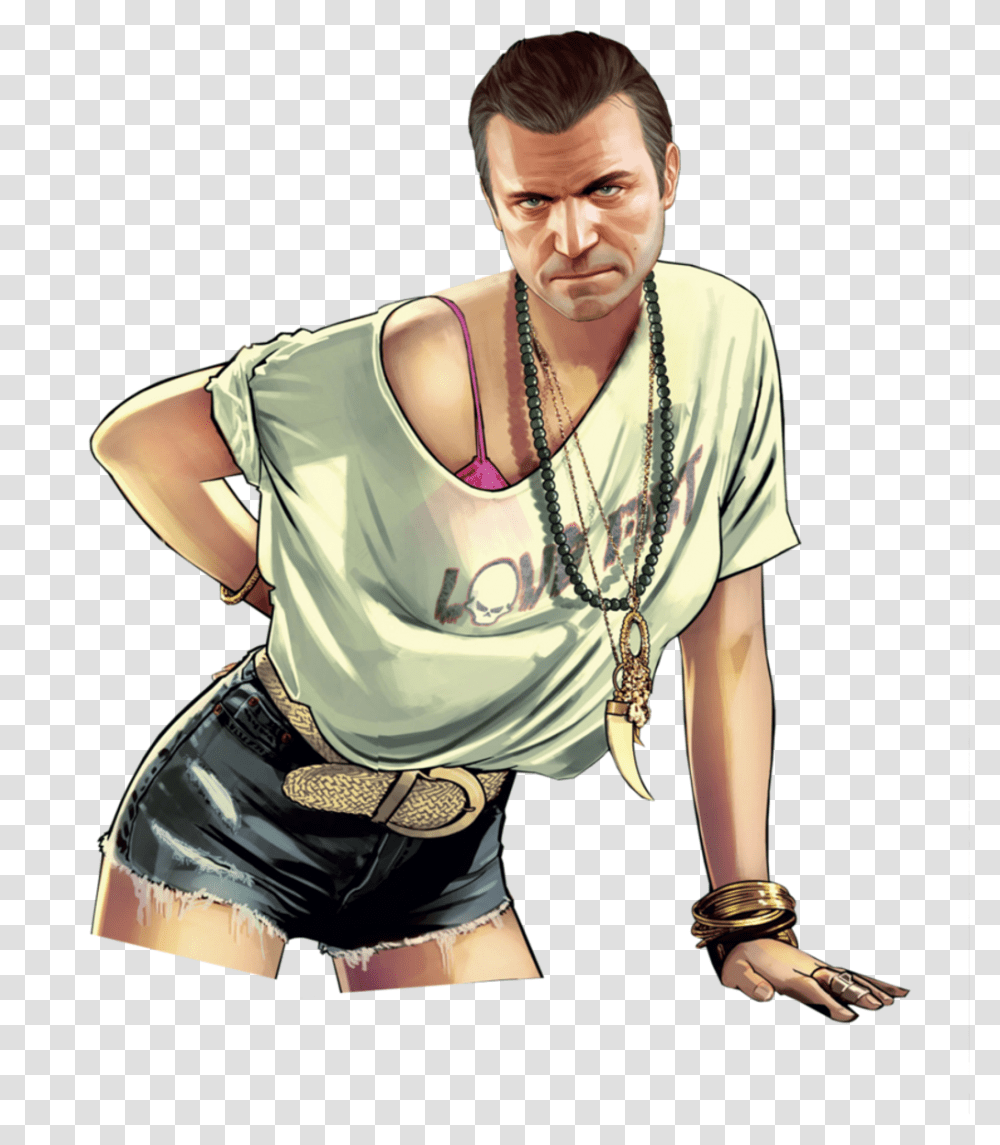Gta 5 Characters Gta, Person, Shorts, Leisure Activities Transparent Png