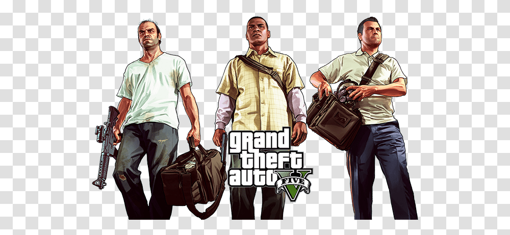 Gta 5 Grand Theft Auto V Download Pc Gta V Characters, Person, Human, People, Luggage Transparent Png