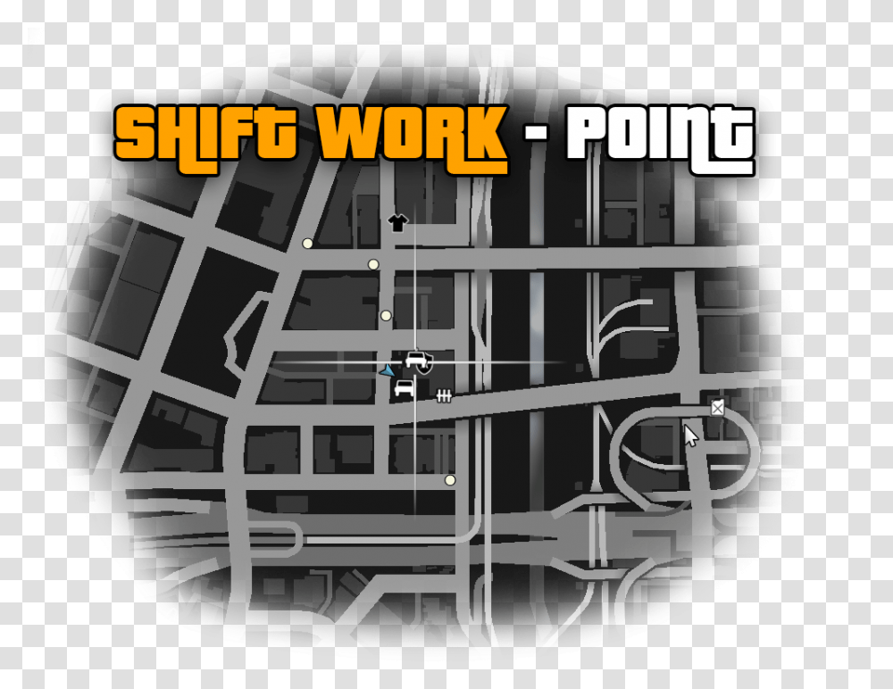 Gta 5 Online Logo Gta 5 Shift Work Simmet Alley Near Textile City Gta, Plan, Plot, Diagram, Prison Transparent Png