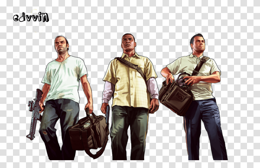 Gta Characters Image, Person, Stage, People Transparent Png