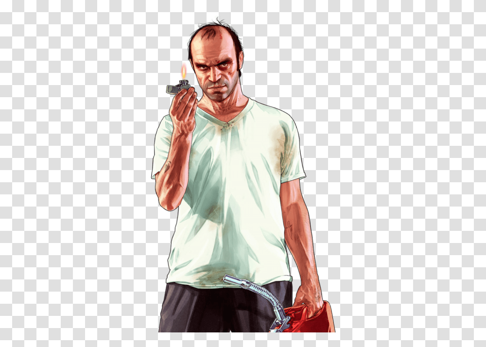 Gta Free Image And Clipart Trevor Gta, Clothing, Apparel, Person, Human Transparent Png