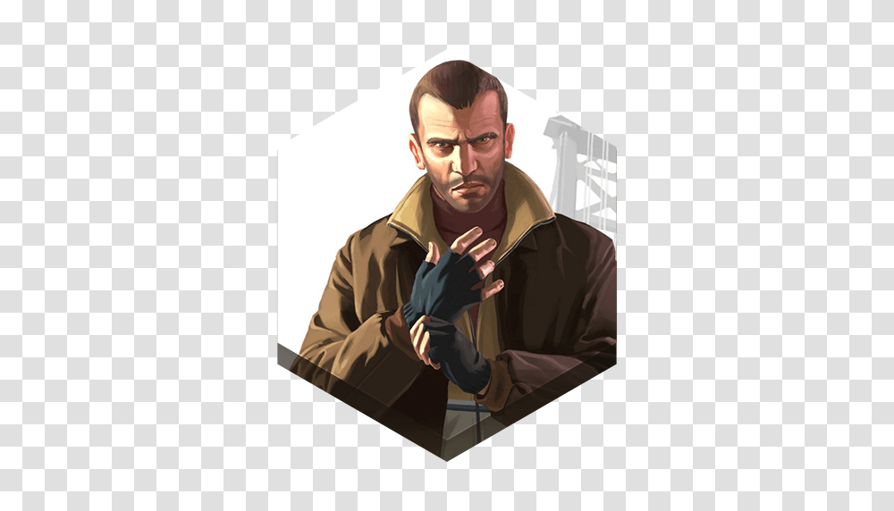 Gta, Game, Person, Jacket Transparent Png