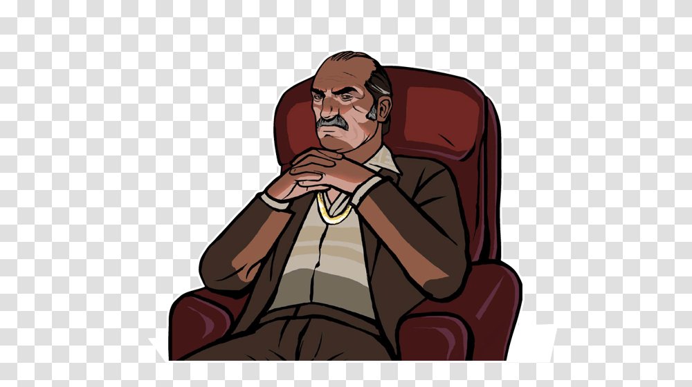 Gta, Game, Person, Head, Sitting Transparent Png