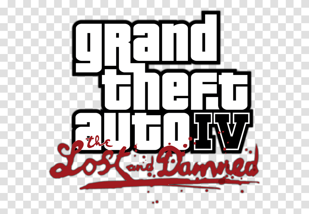 Gta Iv The Lost And Damned Gta 4 Grand Theft Auto Iv Grand Theft Auto Iv The Lost And Damned, Text, Poster, Advertisement Transparent Png