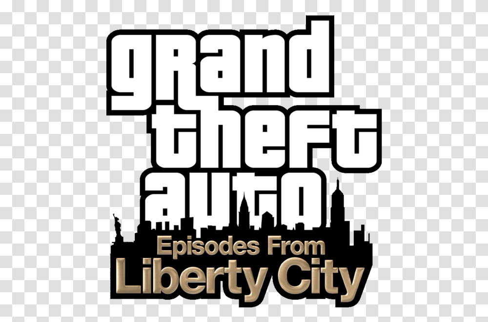 Gta Logo Episodes From Liberty City Gta Liberty City Logo, Grand Theft Auto, Text Transparent Png