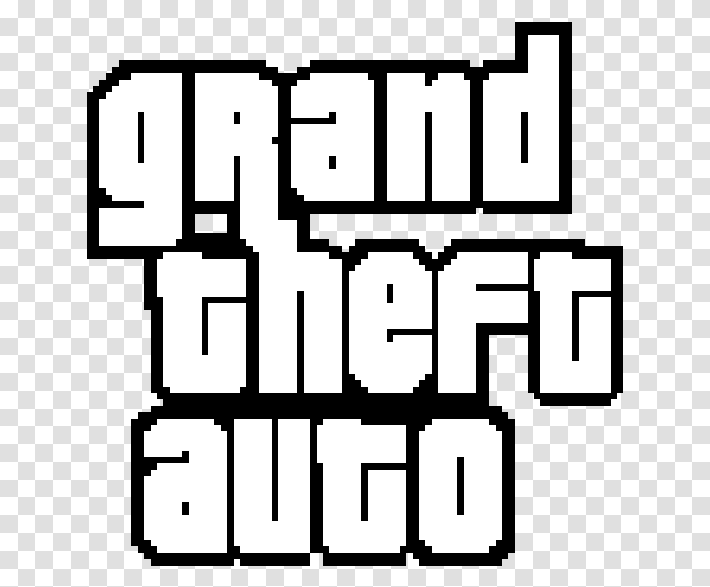 Gta Logo In Pixelart Calligraphy, Text, Minecraft, Alphabet, Brick Transparent Png