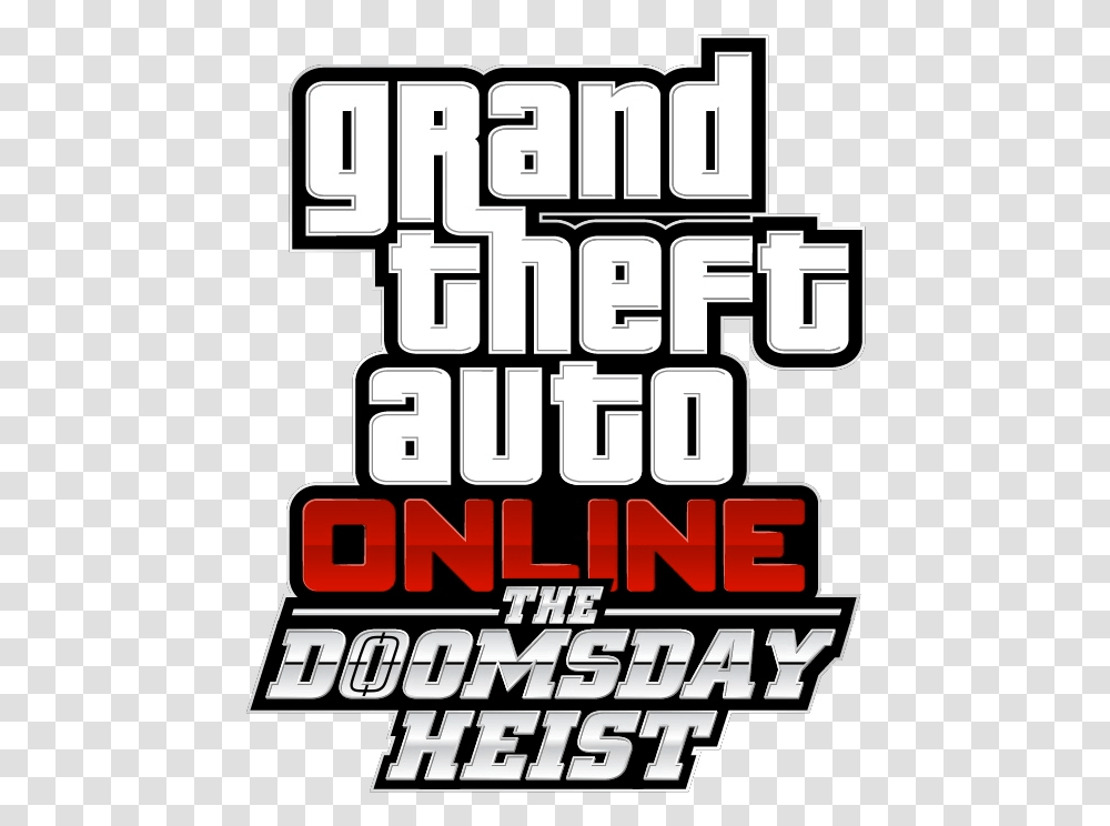 Gta Online Doomsday Heist Logo, Grand Theft Auto Transparent Png