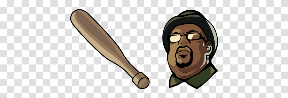 Gta San Andreas Big Smoke Cursor - Custom Browser Gta Big Smoke Artwork, Glasses, Accessories, Person, Tool Transparent Png