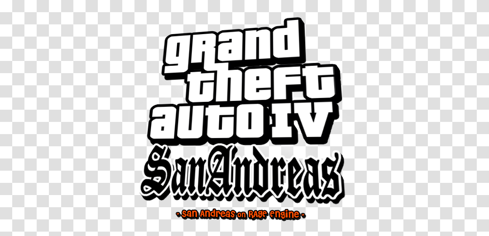 Gta San Andreas Logo Font Dafont Gta San Andreas, Text, Grand Theft Auto, Word Transparent Png