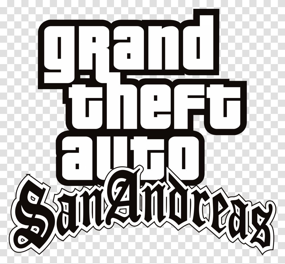 Gta San Andreas Logo Gta San Andreas Logo, Grand Theft Auto, Label, Beach Transparent Png