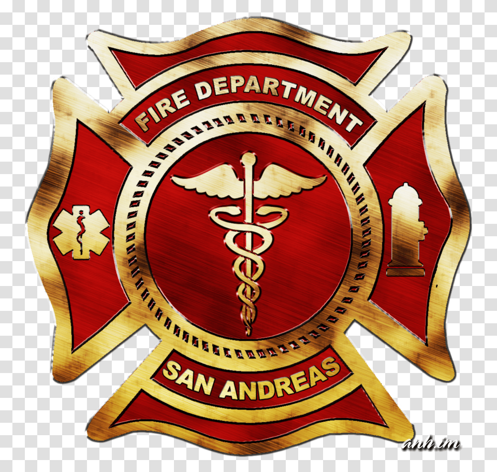 Gta San Andreas Logo San Andreas Fire Department Logos San Andreas Fire Department Logo, Symbol, Trademark Transparent Png