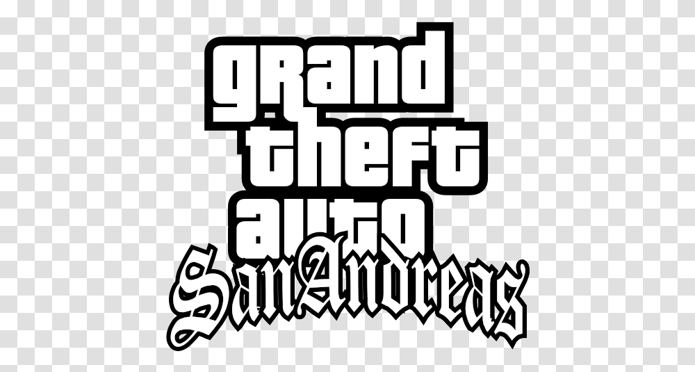 Gta San Andreas Logo Vector, Grand Theft Auto Transparent Png