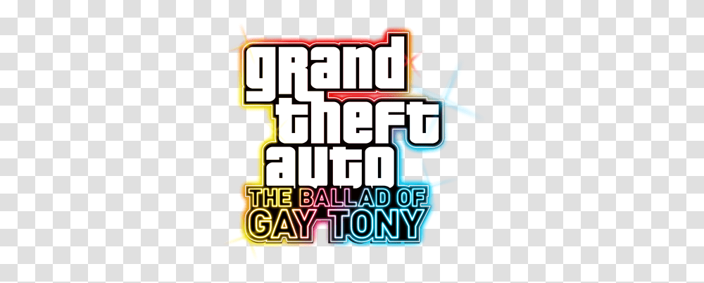 Gta Tbogt Logo In Photoshop Graphics Visual Arts Gtaforums Grand Theft The Ballad Of Gay Tony, Grand Theft Auto Transparent Png