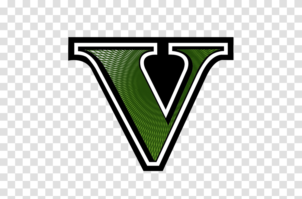 Gta V Logo On Behance, Triangle, Label Transparent Png