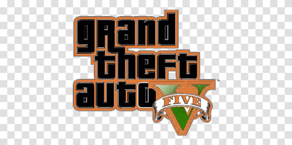 Gta V Logos For Loading Screens Gta5modscom Grand Theft Auto Chinatown Wars, Text, Alphabet, Scoreboard, Symbol Transparent Png