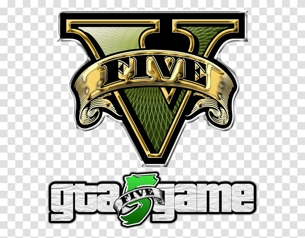 Gtav Logo Grand Theft Auto V, Symbol, Trademark, Emblem, Text Transparent Png