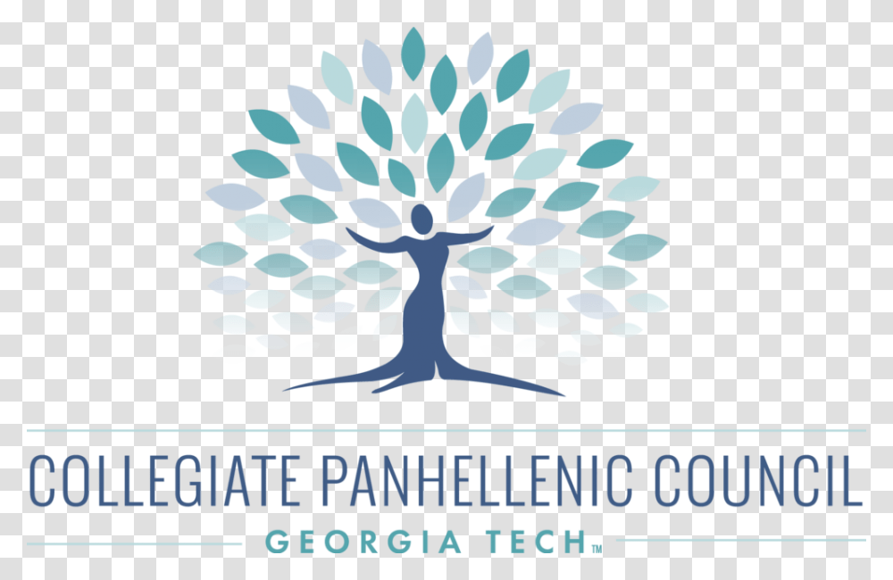 Gtcpc Logo Stacked Georgia Tech Panhellenic, Pattern, Poster Transparent Png